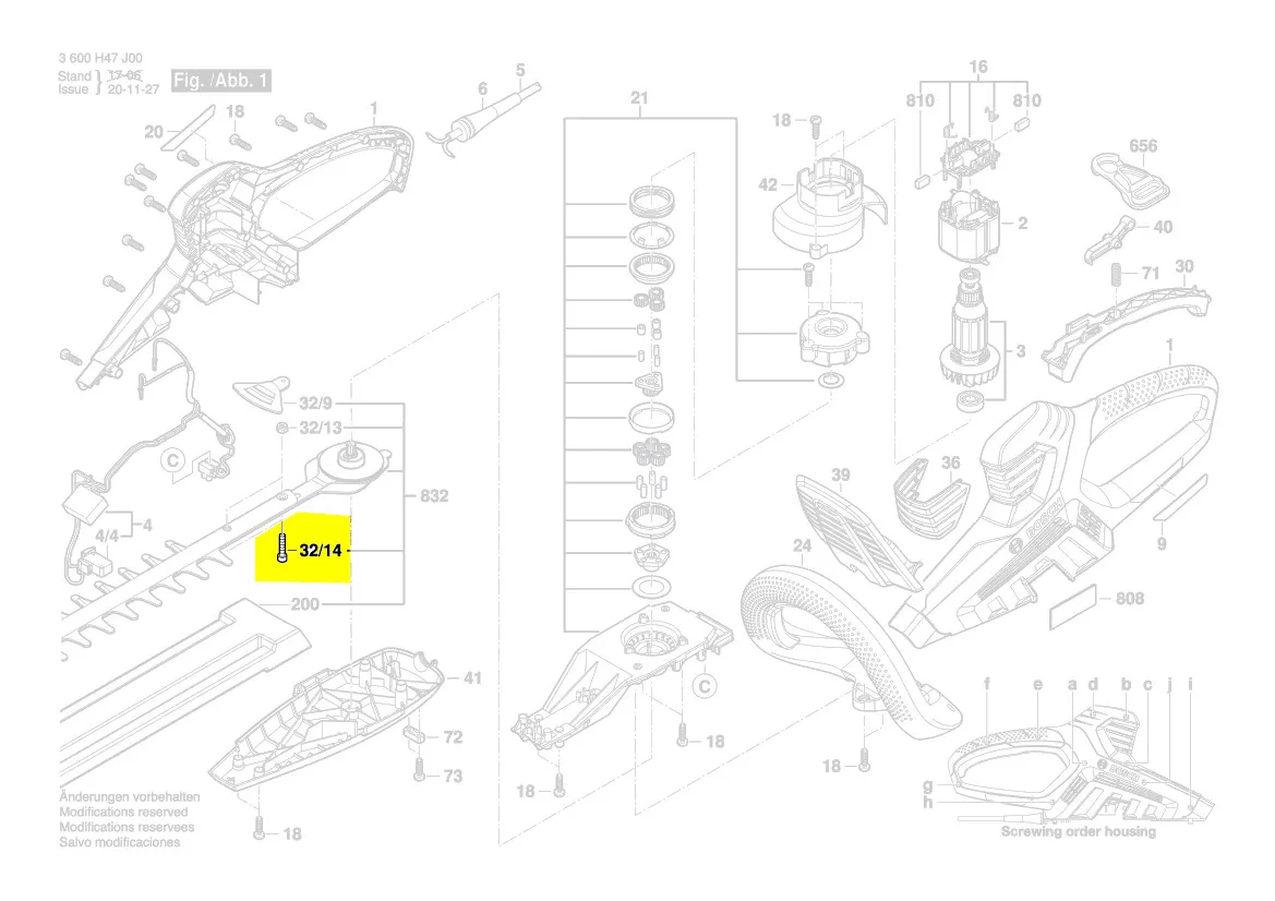 Vis réf. 2 609 005 695 BOSCH